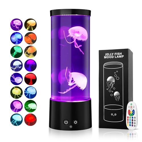 Lampe de table veilleuse méduse pour apaiser le salon et la chambre