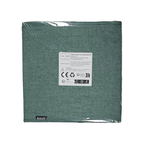 Stoff Aufbewahrungsbox mit Deckel faltbar Schublade Teiler Organizer Kleiderschrank Schublade Teiler Unterwäsche Schrank für Socken, BHs, Krawatten (3 * 3)