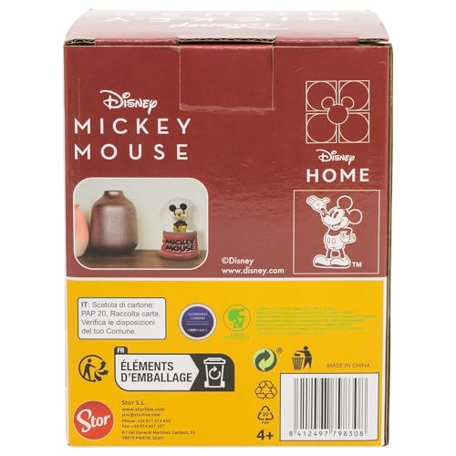 Stor Schneekugel von Mickey in Geschenkbox
