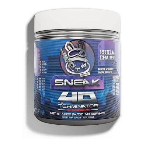 SNEAK Energy Drink Powder | Jelly Bean | No Sugar. No Nasties. Just Natural Caffeine, Focus-Boosting Nootropics | 40 Servings Cover