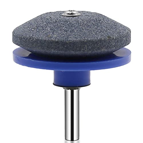 RUNCFB Affilatrice for Lame del Tosaerba Affilatrice Universale for smerigliatrice Pietra for Trapano Elettrico Trapano a Mano Gambo da 1/4 di pollice/60 (Color : Blue)