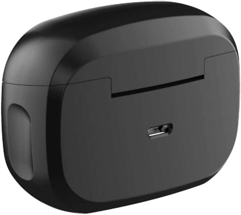 Charging Case for Jabra Elite 65t/Active 65t, 500mAh Portable Charger Case Dock Cradle for Jabra Earbuds (Black)