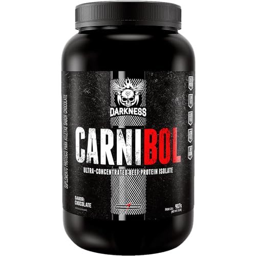 Kit Carnibol 907g mais Creatina 300g Integralmedica mais Coqueteleira