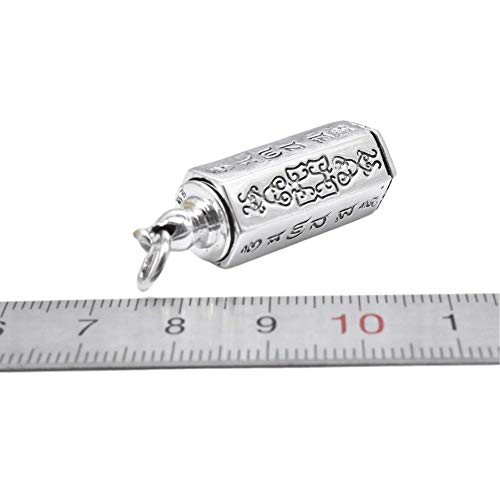 Boîte de prière en argent sterling 925 ciselé main - 7