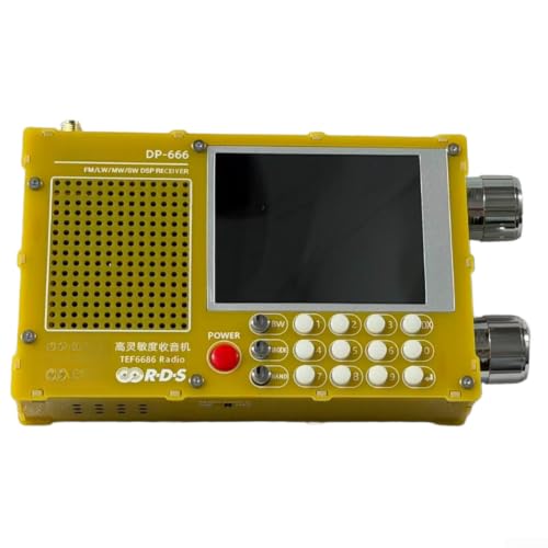 Radio DSP TEF6686 FM AM con pantalla táctil IPS para onda corta en España