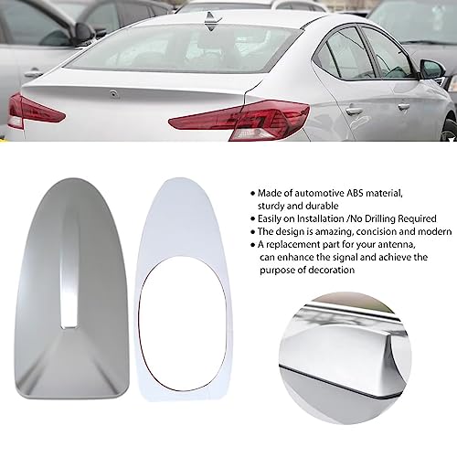 Housse d'antenne de toit en forme d'aileron de requin Hyundai Sonata argent cache - 4