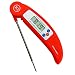 Best Digital Thermometer for BBQ, Cooking, Meat, Food, Grill with Collapsible Internal Probe & Ebook.