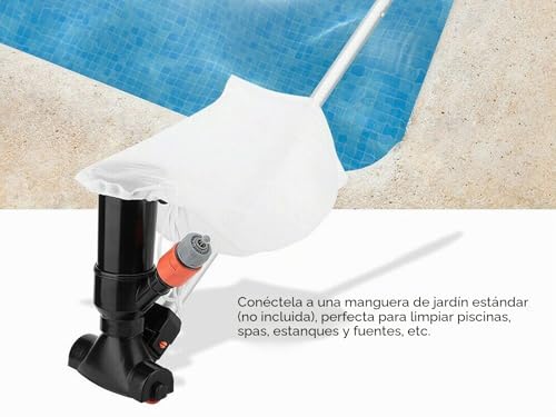 Miniatura 5 de Limpiafondos Piscina Hidraulico, Aspiradora Piscina Pequeña, Kit Limpieza Piscina Desmontable, Limpiador Piscina Fondo Y Paredes Manual, Aspirador Agua Piscina Estanques Para Jardin Azul
