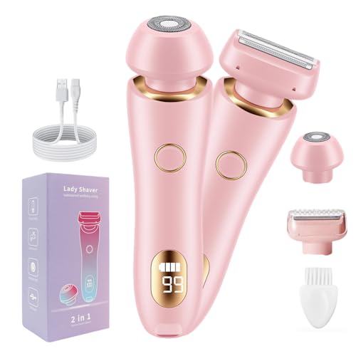 Rasoir électrique femme 2 en 1 pour retrouver une peau lisse