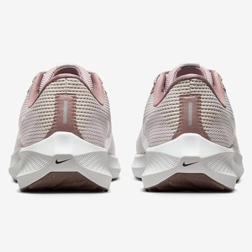 Nike Pegasus 40 Women's Road Running Shoes (Extra Wide) (FN7991-007, Platinum Violet/Smokey Mauve/Saturn Gold) Size 103