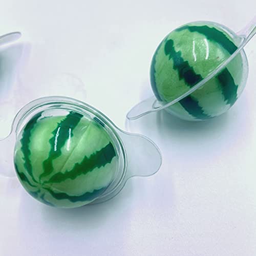 Gummy Candy, Fruity Jelly Gummies, Earth Gummy Candy Watermelon Sweet Fruit Snack Green Candy Individually Wrapped 30 Pcs #TOP3