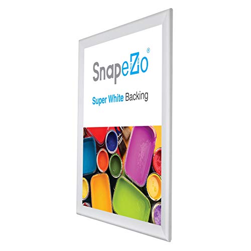 image for SnapeZo Photo Frame 16x20 Inches, Silver 1.7 Inch Aluminum Profile, Fr