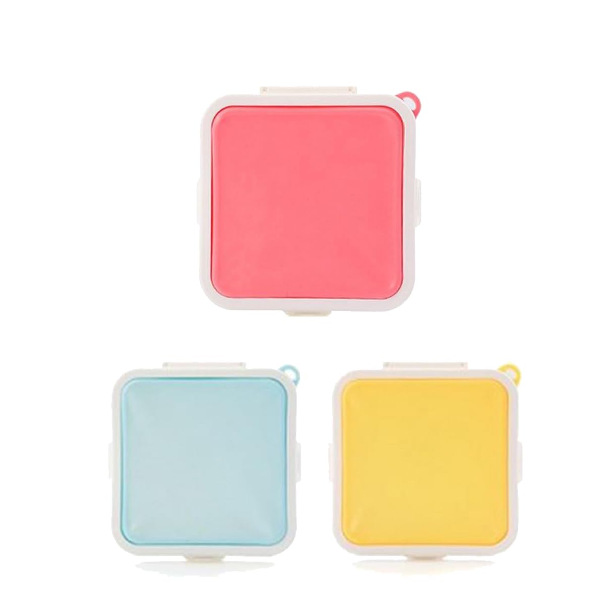 CTRLZS Sandwich Salad Storage Box Silicone Storage Case Lunch Boxes for Lunch Reusable Food Storage Container Microwave Bento Lunch Box