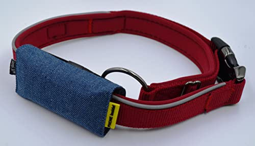 josi.li Funda para perro Dog, Dog 4 modelo 2021, batería de perro Plus y otros modelos, para collares y arnés, nailon extra ligero e impermeable (cuenco de comida 40) Cover