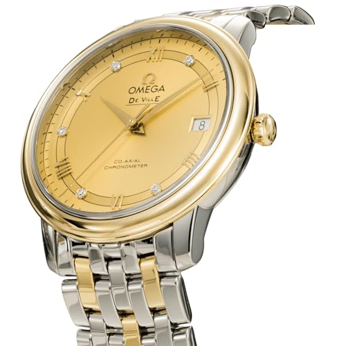 [OMEGA(オメガ)] デ・ウ ゙ィル ウォッチ コーアクシャル自動巻 3気圧防水 サファイアガラス イエロー文字盤 424.20.37.20.58.002 メンズ [並行輸入品] 商品画像3