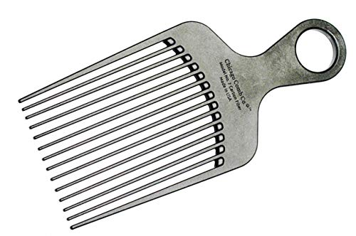 Peine Carbono Detangling Negro 15 cm miniatura 3