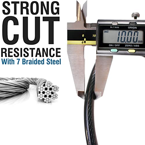 MARQUE 7-Foot 3/8-Inch Keyed Cable