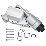 11428585235 Aluminium Engine Oil Filter Housing Assembly Kit Compatible with BMW 2014-2020 i8 X1 X2