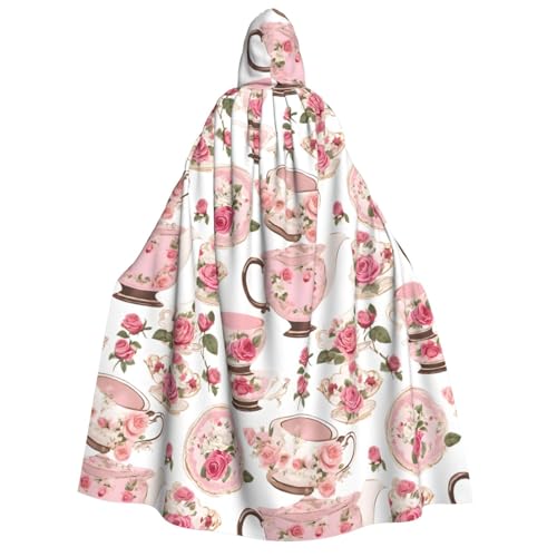 Ybaofu Romantischer Teetassen Rosen Umhang