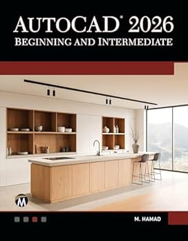 Paperback AutoCAD 2026 Beginning and Intermediate Book
