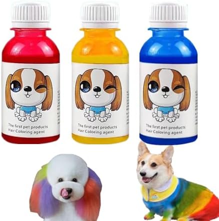 Semi-Permanent Dog Hair Dye, Keep For About 2 | Ubuy