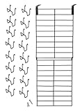 Rack'Em The Maximizer™ 16 Pistol In-Safe Handgun Rack (Full Door)