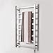 Grzejnik Łazienkowy Elektryczny Wieszak Na Ręczniki, 304 Płaski Elektryczny Wieszak Na Ręczniki Ze Stali Nierdzewnej, 1100X600X120Mm, Otwarty Drut (Kolor: Ukryty Drut) (Otwarty Drut)
