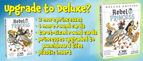 Image of Rebel Princess Standard Edition, Ultimate Blend of Theme and Strategy | Fast-Paced Addictive Card Game, Perfect for Game Nights, 3+ Players Ages 15+ 45 Minutes, from The Creators of Cat in The Box