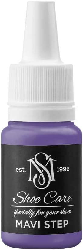 Nutritive Leather Spray - NCS S 4040-R60B Deep Charcoal Indigo - Deep Conditioning & Shoe Color Restoration for Smooth Leather by MAVI STEP - 1.70 fl oz / 50 ml