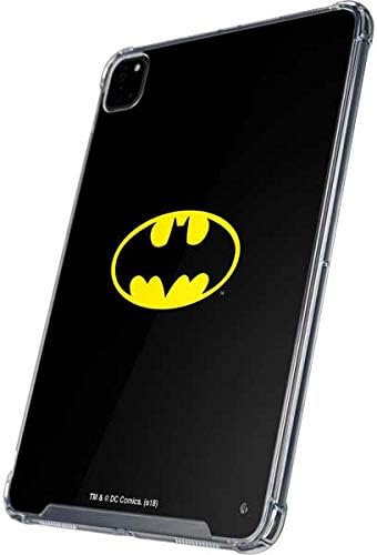 Skinit Clear Tablet Case Compatible with iPad Pro 12.9in (2020) - Officially Licensed Warner Bros Batman Official Logo Design