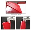 Wallpaper Smoothing Tool Kit Include red Squeegee,Medium-Hardness Squeegee, blue Tape Measure,snitty Vinyl Cutter and Craft Knife with 5 Replacement Blades for Adhesive Contact Paper Application Win #2