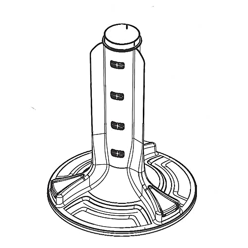 5304515845 Laundry Center Washer Agitator Genuine Original Equipment Manufacturer (OEM) Part