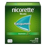 NICORETTE 2 mg freshmint Kaugummi 210 Stück