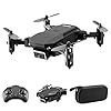 GoolRC S66 RC Drone con cámara 4K Drone Cámara Dual Posicionamiento de Flujo óptico WiFi FPV Drone Modo sin Cabeza Altitude Hold Gesture Photo Video Track Flight 3D FILP RC Qudcopter Bolsa portátil