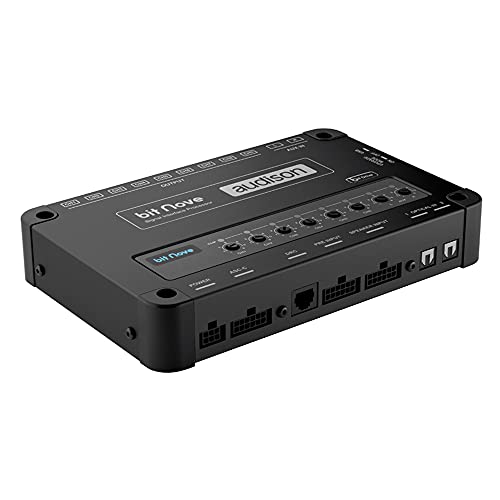 9 output channels Audison Bit Nove DRC - Processore Audio Digitale Multifunzione 9 canali per Auto con Remote Control DRC AB Incluso