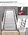 Attic Ladder, 8 9 10 11 12 13 Ft Long Attic Stairs, Attic Folding Ladder for Roof Hatch, Aluminum Ladder Black Loft Attic Stairs, Fire Escape Step Ladders
