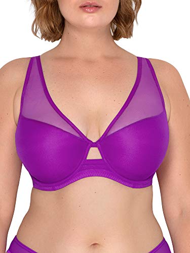 Image of Smart & Sexy Women's Mesh Plunge Bra