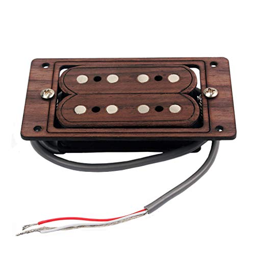 Micro Humbucker Guitare Boîte à Cigares 4 Cordes Rosewood DIY