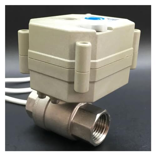Válvula de bola motorizada DN15 en acero inoxidable de alta resistencia 2