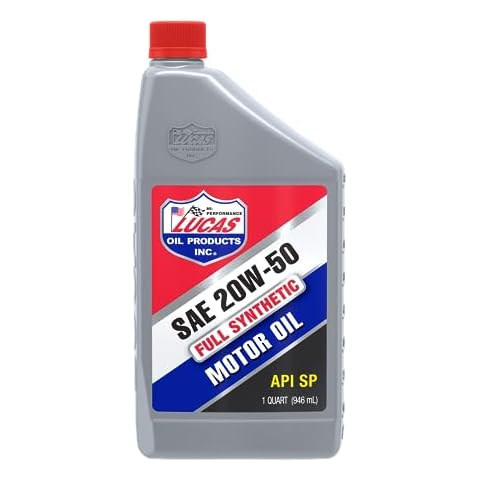 Lucas Oil 10054 Synthetic Motor Oil Cover