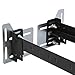 Hydraker 2Pcs Bed Frame Brackets Adapter Headboard Attachment Bracket Fit for Headboard Extra Heavy Duty