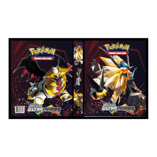 Álbum Pokémon Pasta Fichário para Cards - SOL&LUA - Ultra Prisma