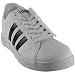 adidas NEO Men's Baseline Fashion Sneaker, White/Black/White, 9 M US