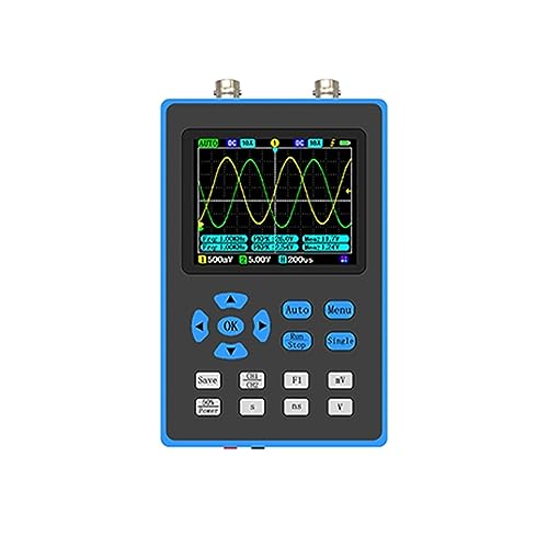2.8 インチ デジタル オシロスコープ 120M 帯域幅 デュアル/シングル チャネル垂直感度表示 FFT スペクトラム分析,長寿命