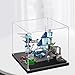 Produktbild Acryl-Vitrine, kompatibel mit Lego 60316 Modernisierungspolizei-Set, staubdicht, UV-beständig, transparente Vitrine (nur Vitrine (2 mm)