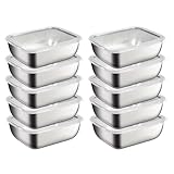Capacité polyvalente de moins d'un litre chacune, idéale pour les petites et moyennes portions.