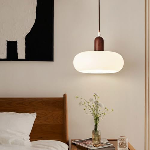 Lámpara de estilo nórdico de vidrio soplado para comedor moderno 2