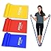 Potok Bande Elastiche Fitness, [3 Pezzi] Fasce Elastiche di Resistenza di Lattice con 3 Livelli per Yoga, Pilates, Allenamento, Fisioterapia, Riabilitazione - Borsa per Il Trasporto Incluso