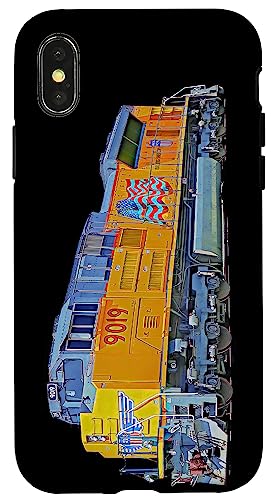 Freight Train Union Pacific Engine Case for iPhone X/XS