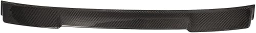 Miniatura 6 de SCITOO Alerón de techo de ventana trasera de fibra de carbono apto para 2017-2021 para Infiniti Q60 Coupe Alerón de techo de ventana trasera negro
